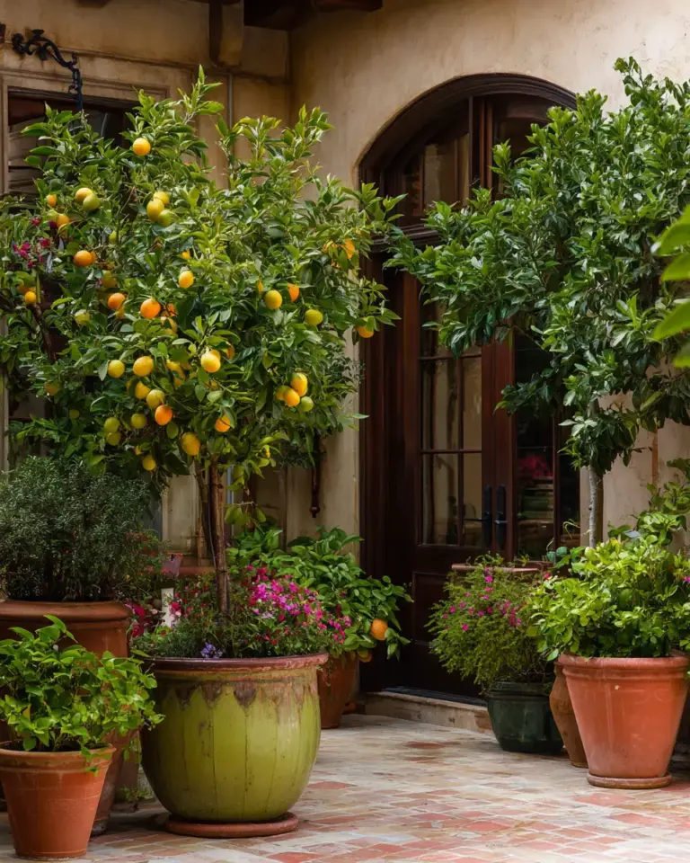 Earthy Mediterranean Patio Decor Ideas - Featured