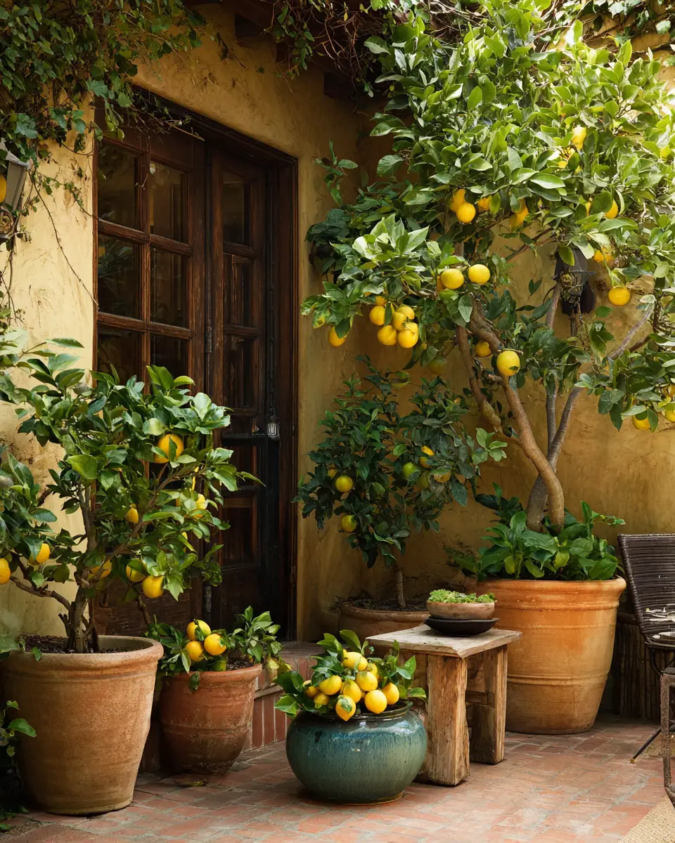 Earthy Mediterranean Patio Decor Ideas