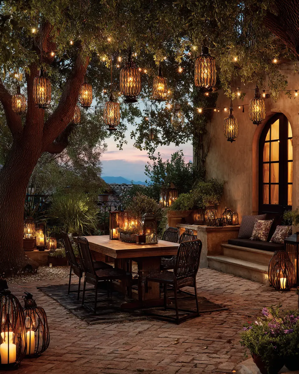 Earthy Mediterranean Patio Decor Ideas
