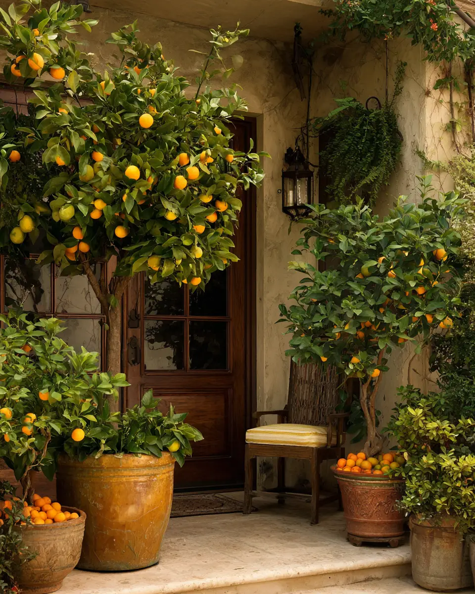 Earthy Mediterranean Patio Decor Ideas