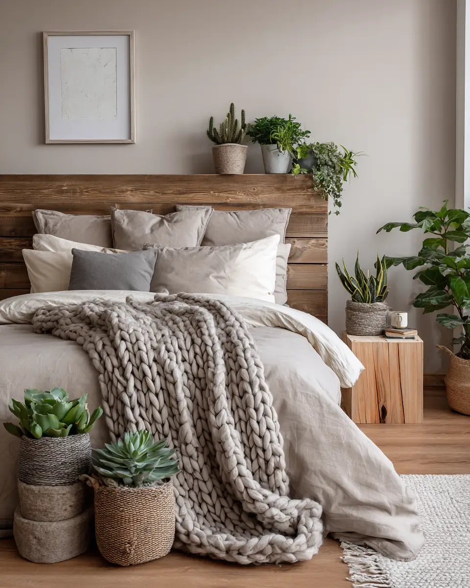 Earthy Minimalist Bedroom Decor Ideas