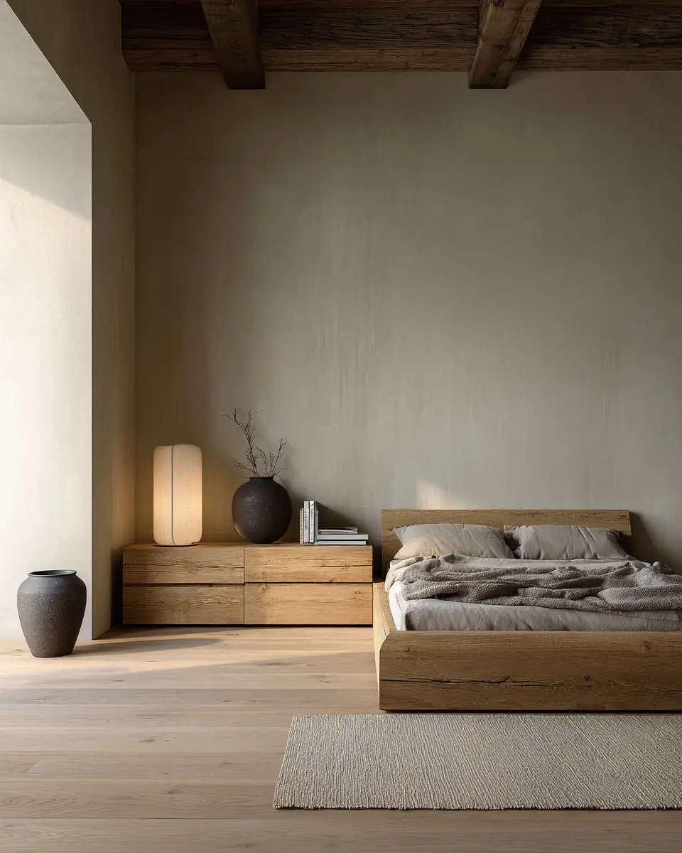 Earthy Minimalist Bedroom Decor Ideas