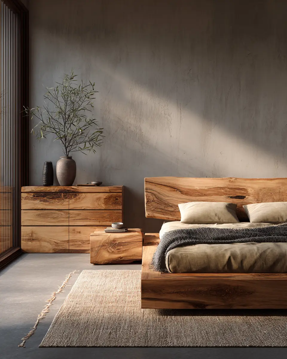 Earthy Minimalist Bedroom Decor Ideas