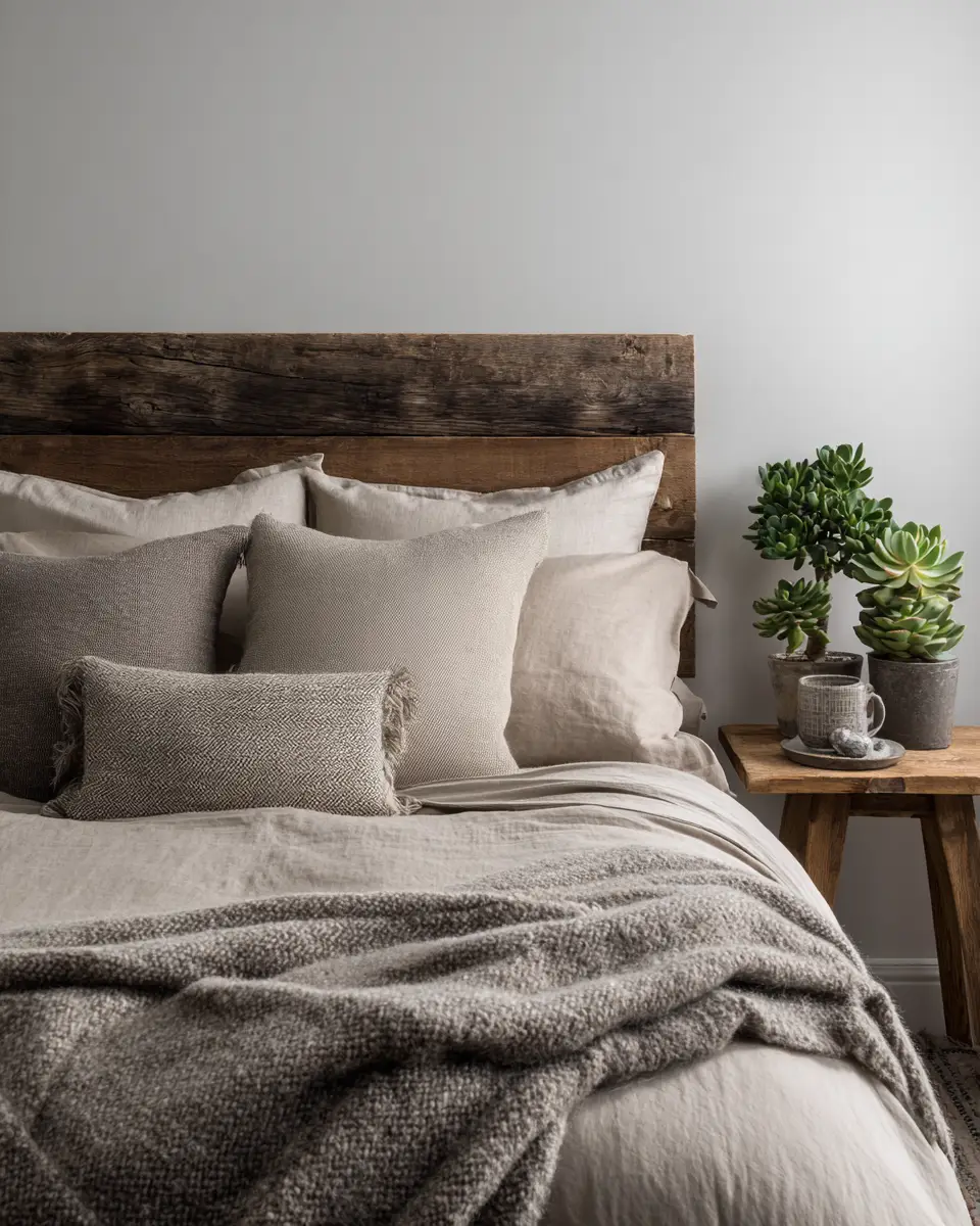 Earthy Minimalist Bedroom Decor Ideas
