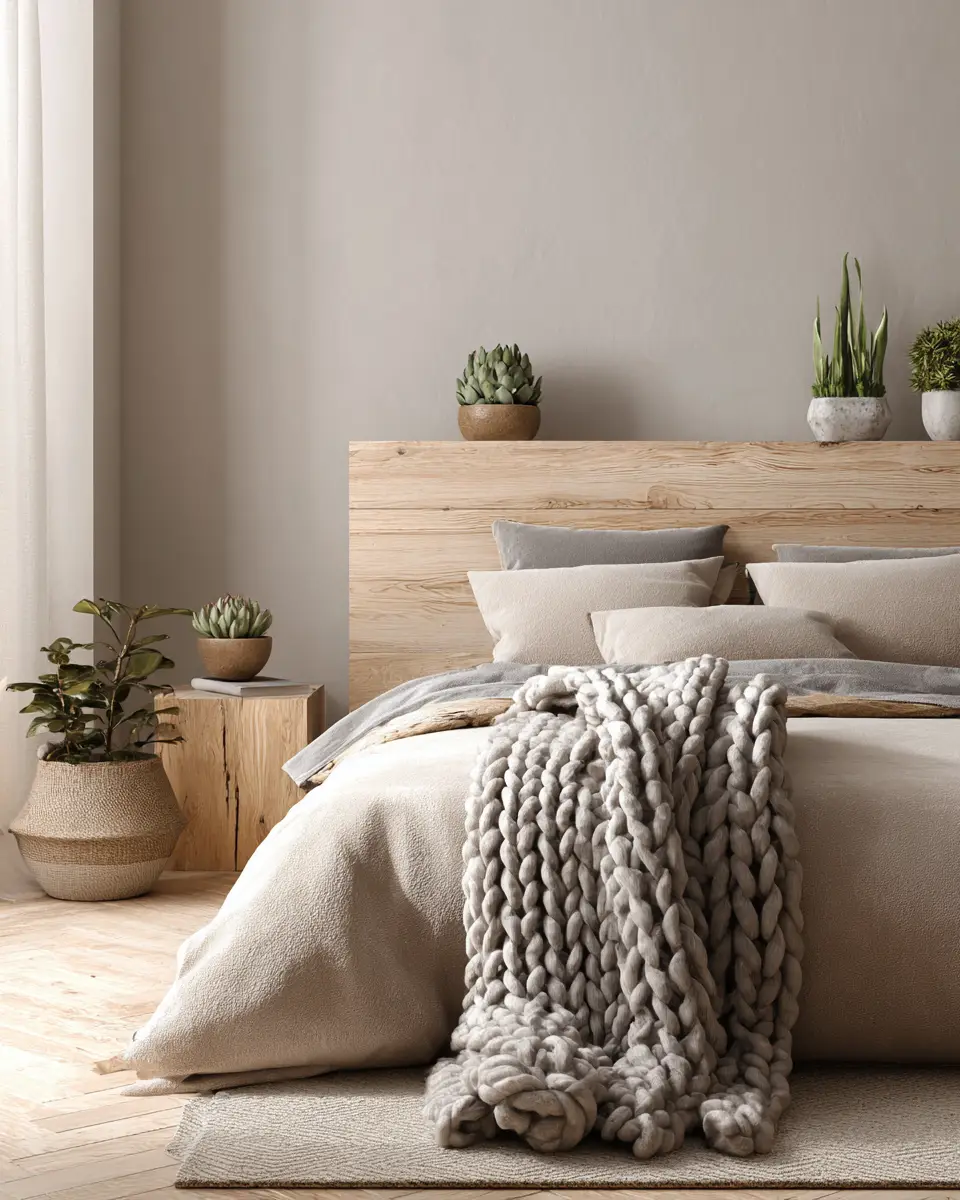 Earthy Minimalist Bedroom Decor Ideas