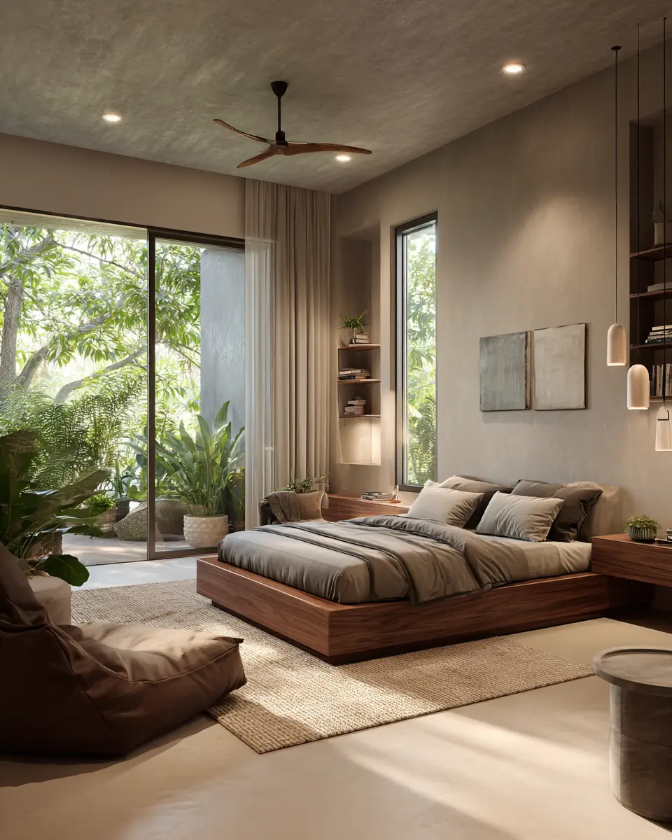 Earthy Minimalist Bedroom Decor Ideas