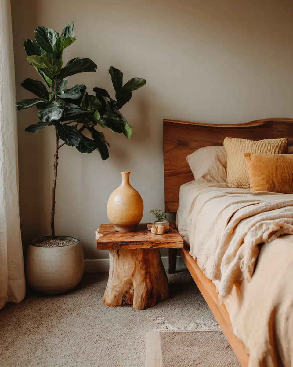 Earthy Minimalist Bedroom Decor Ideas