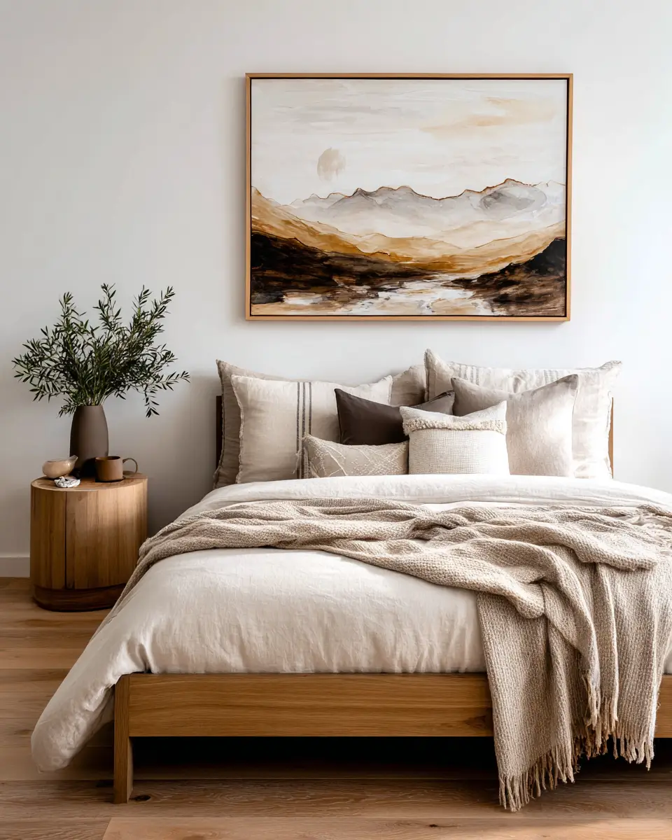 Earthy Minimalist Bedroom Decor Ideas