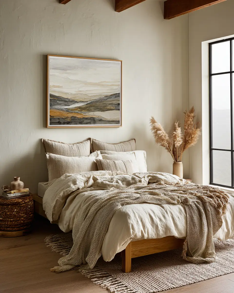 Earthy Minimalist Bedroom Decor Ideas