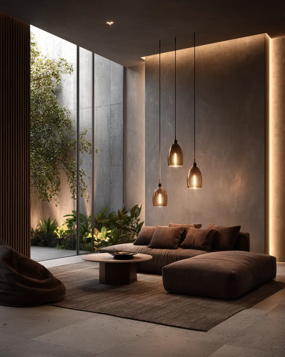 Earthy Minimalist Living Room Decor Ideas