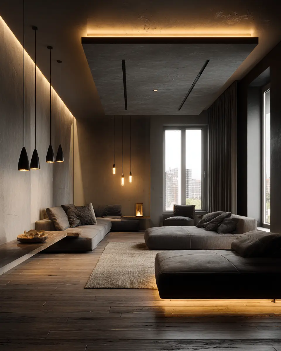 Earthy Minimalist Living Room Decor Ideas