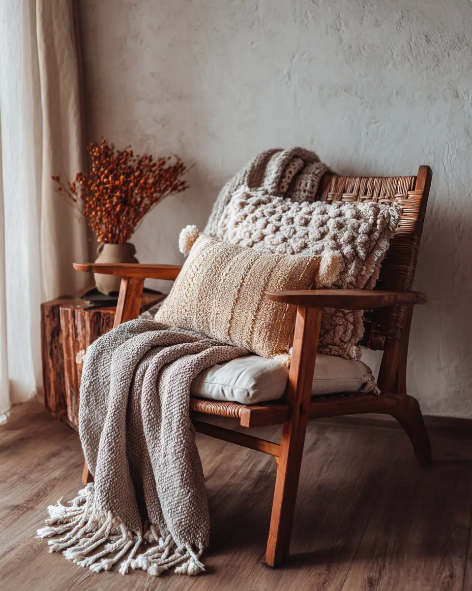 Earthy Minimalist Living Room Decor Ideas