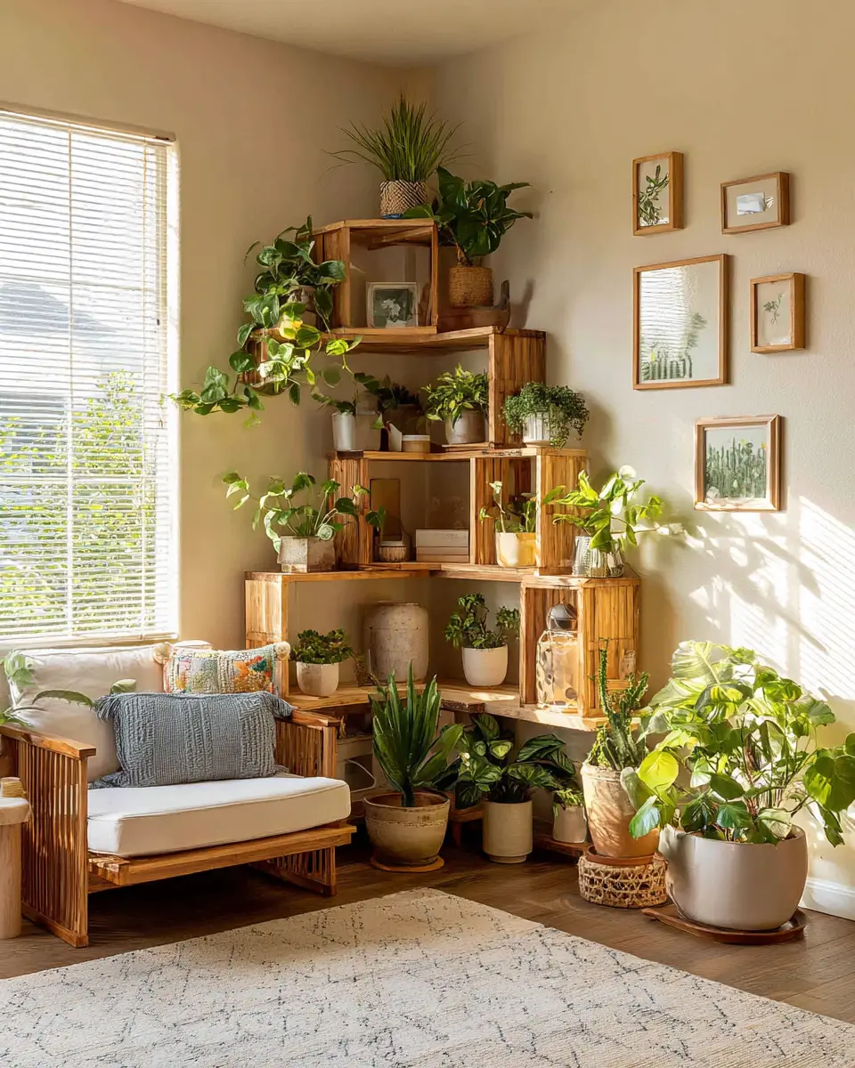 Earthy Minimalist Living Room Decor Ideas