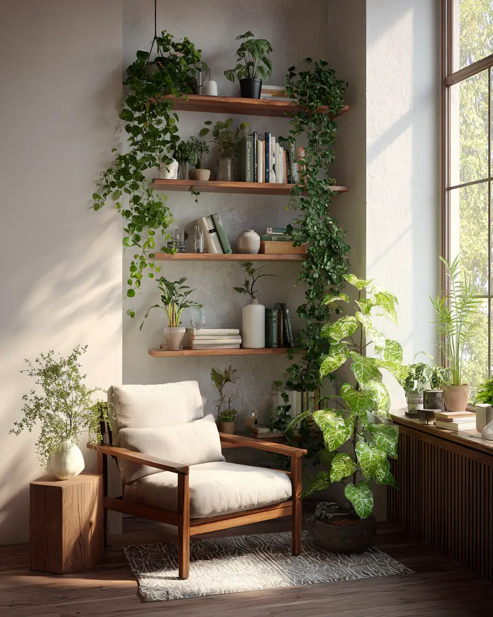 Earthy Minimalist Living Room Decor Ideas