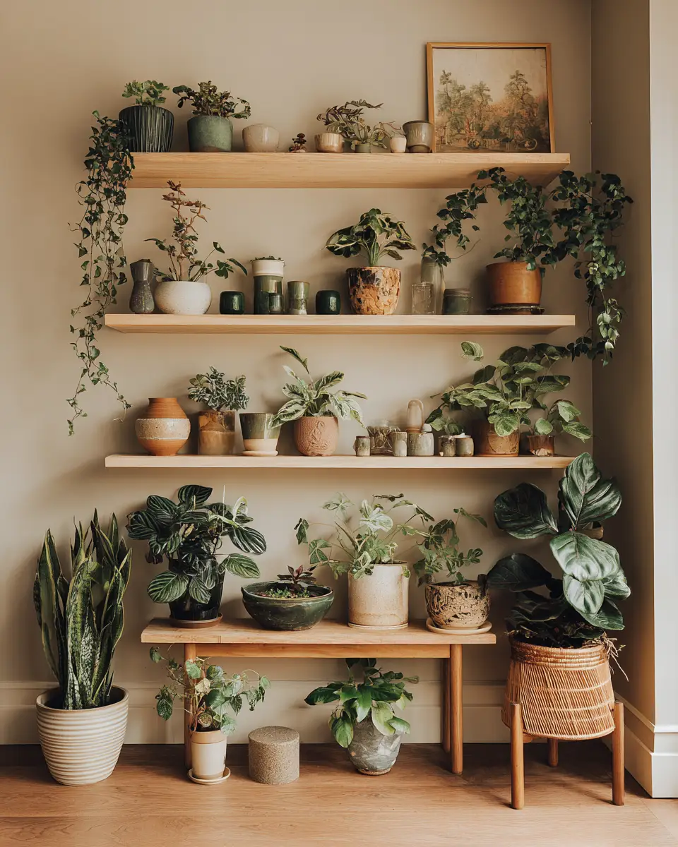 Earthy Minimalist Living Room Decor Ideas