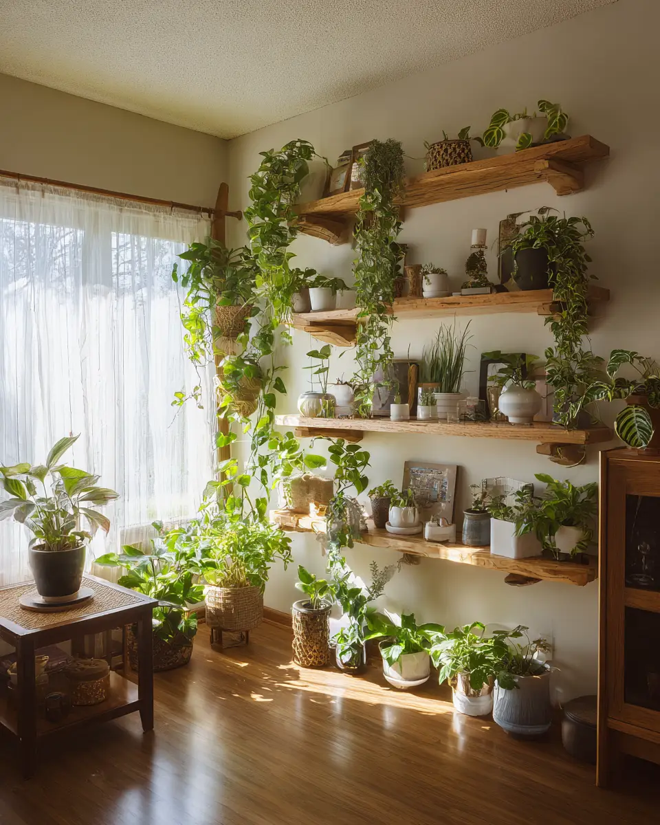 Earthy Minimalist Living Room Decor Ideas