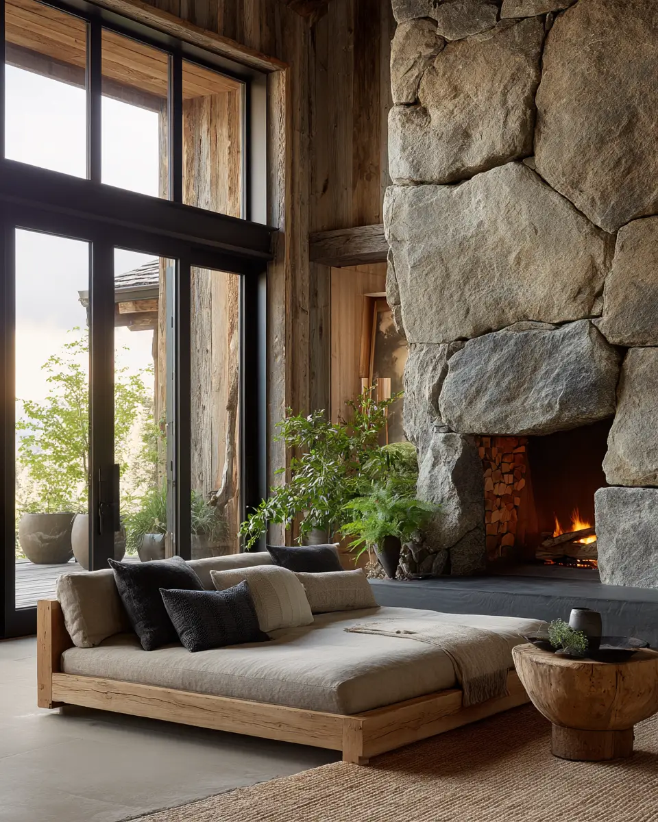 Earthy Minimalist Living Room Decor Ideas