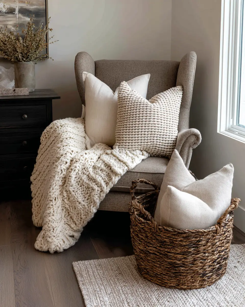 Earthy Modern Farmhouse Bedroom Decor Ideas