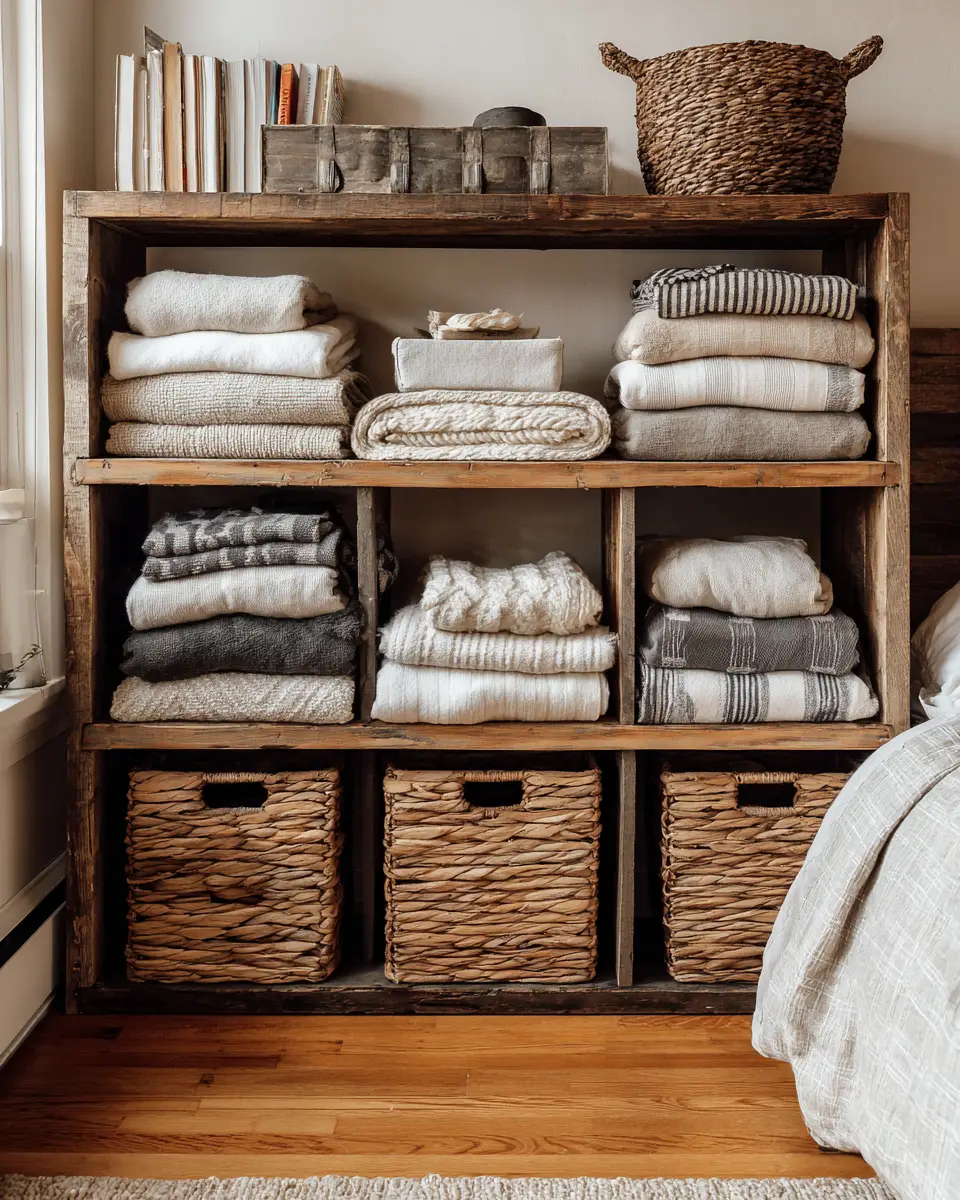 Earthy Modern Farmhouse Bedroom Decor Ideas