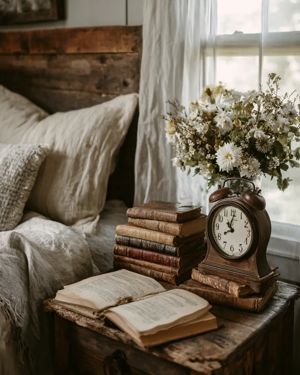 Earthy Modern Farmhouse Bedroom Decor Ideas