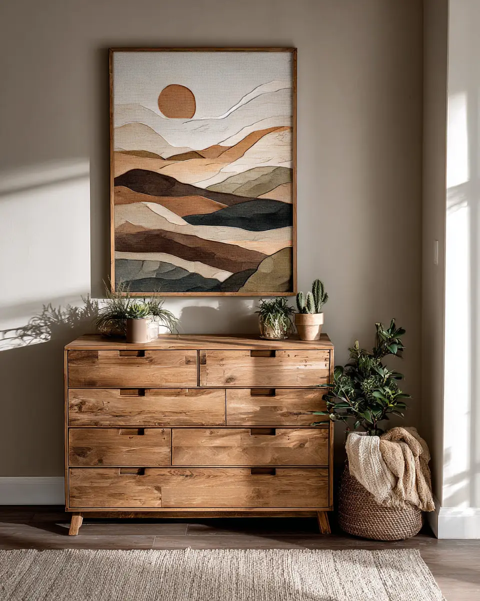 Earthy Modern Farmhouse Bedroom Decor Ideas