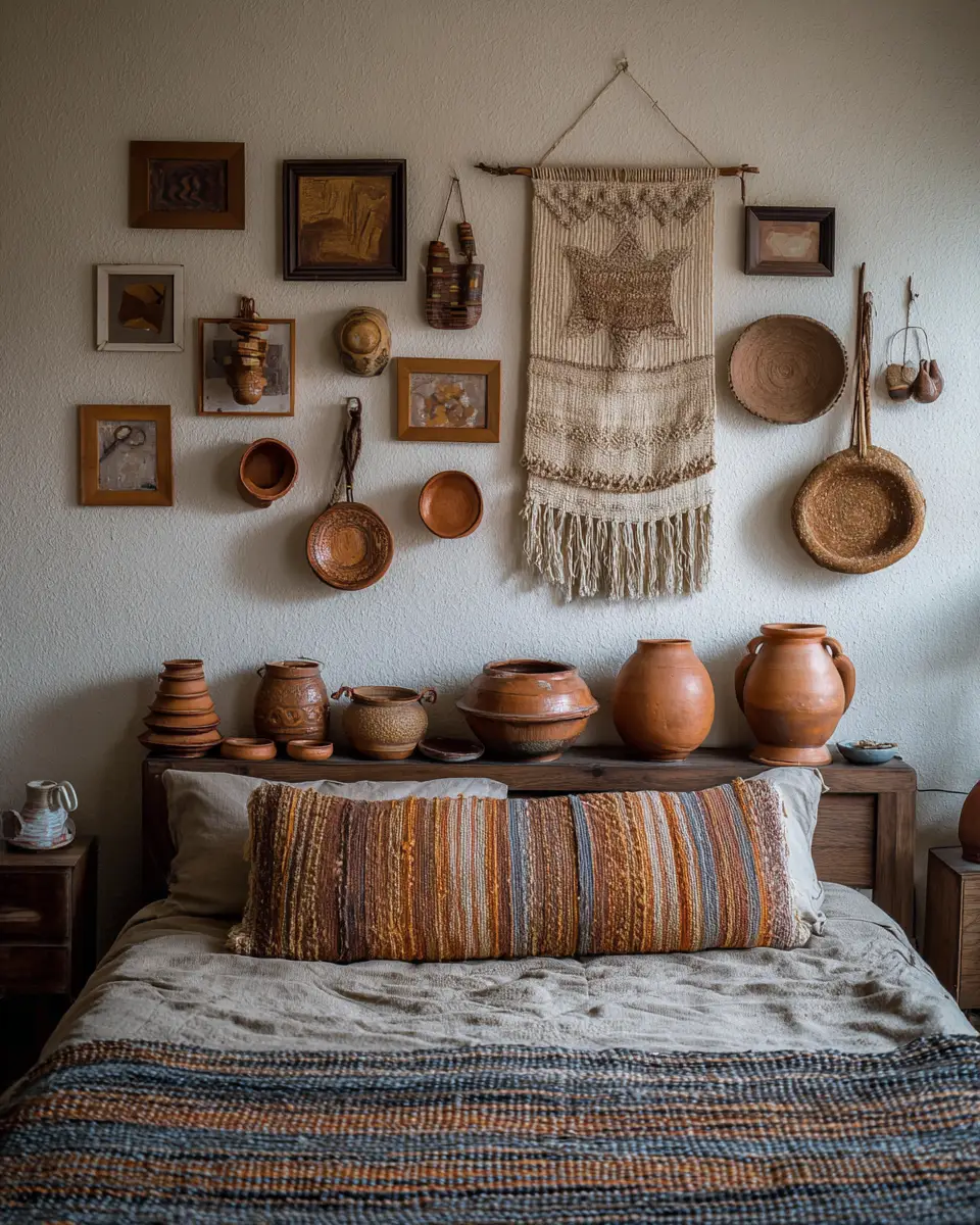 Earthy Rustic Bedroom Decor Ideas