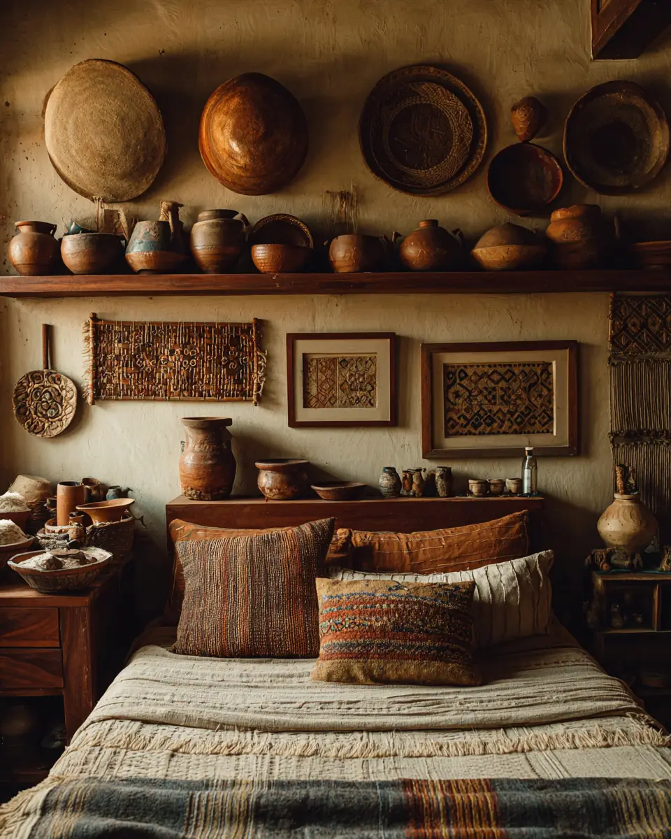 Earthy Rustic Bedroom Decor Ideas