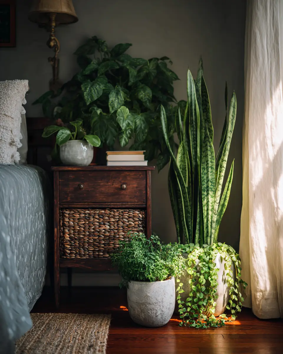 Earthy Rustic Bedroom Decor Ideas