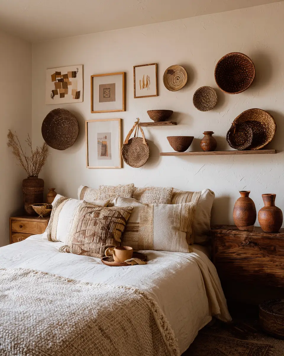 Earthy Rustic Bedroom Decor Ideas