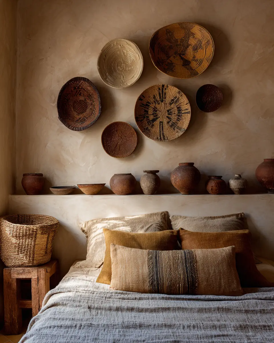 Earthy Rustic Bedroom Decor Ideas