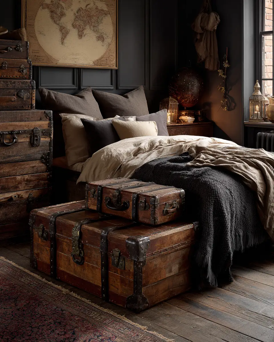 Earthy Rustic Bedroom Decor Ideas