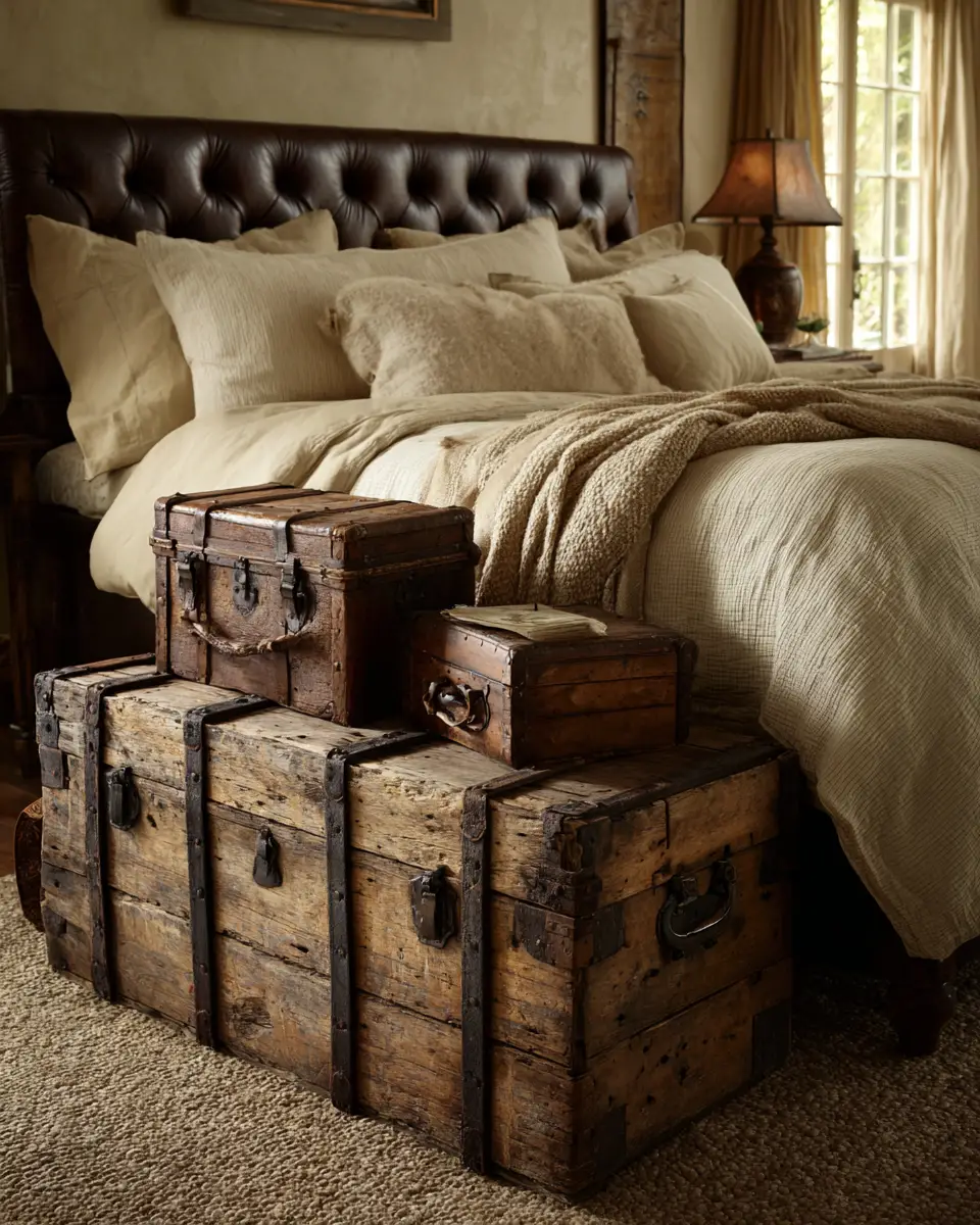 Earthy Rustic Bedroom Decor Ideas
