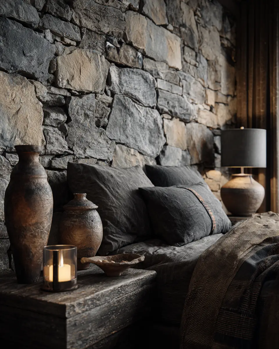 Earthy Rustic Bedroom Decor Ideas