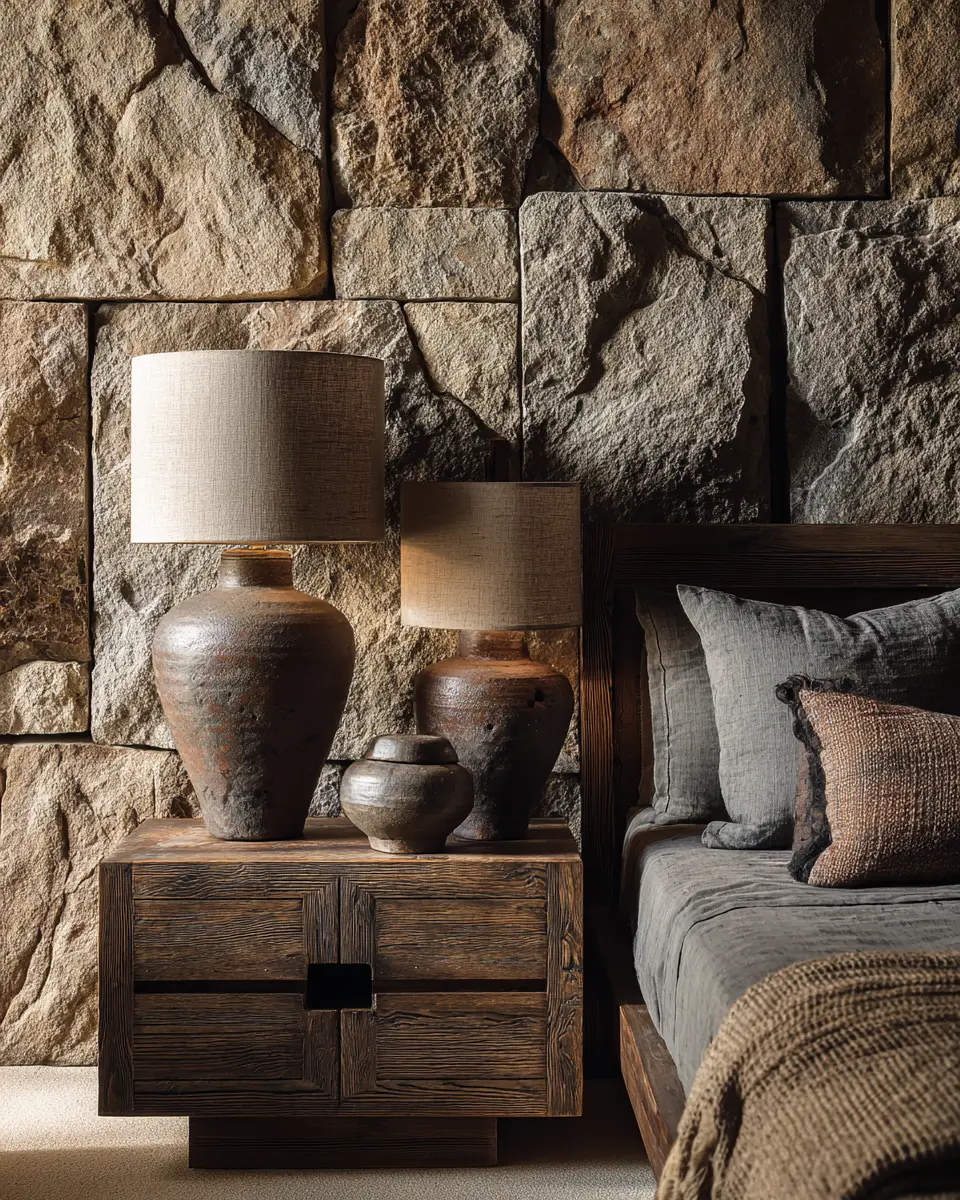 Earthy Rustic Bedroom Decor Ideas