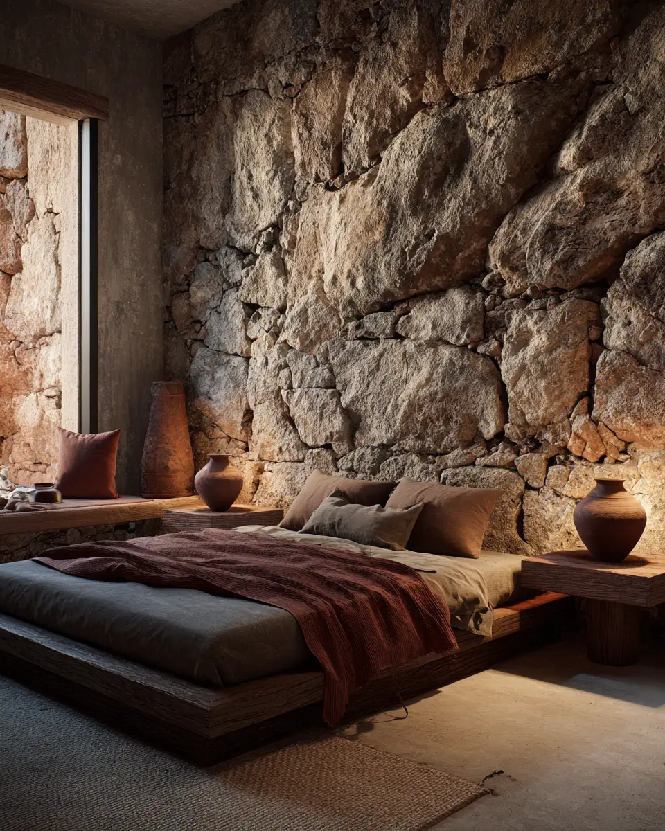 Earthy Rustic Bedroom Decor Ideas