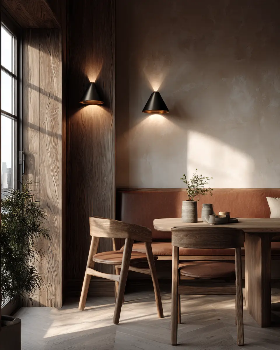 Earthy Scandinavian Dining Room Decor Ideas