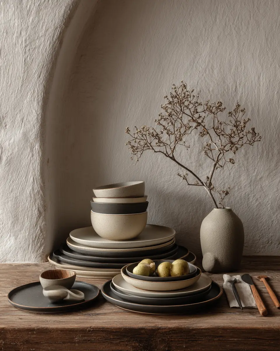 Earthy Scandinavian Dining Room Decor Ideas