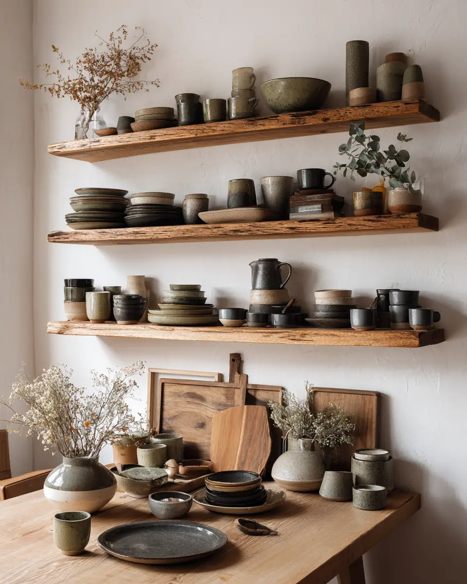 Earthy Scandinavian Dining Room Decor Ideas