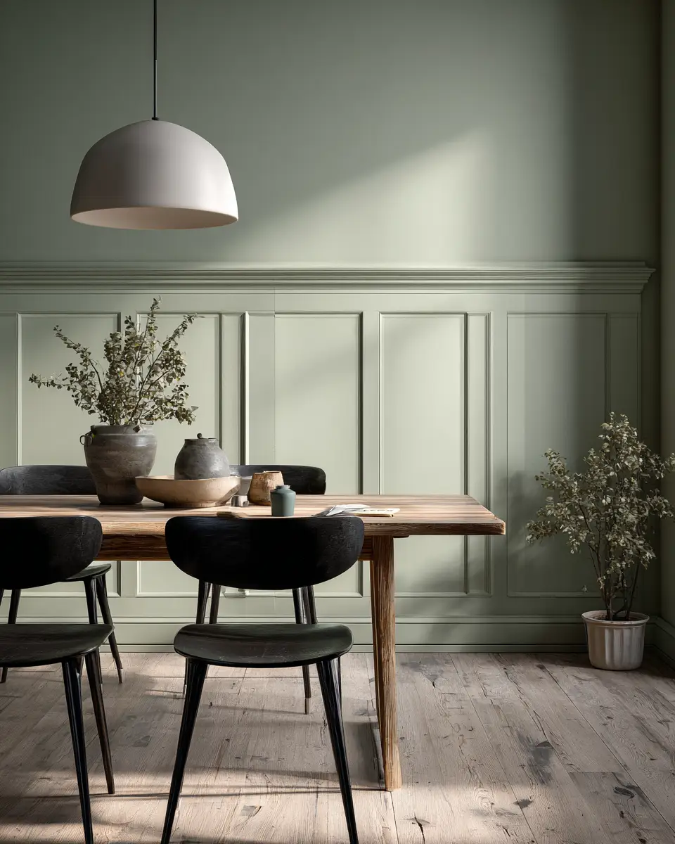 Earthy Scandinavian Dining Room Decor Ideas