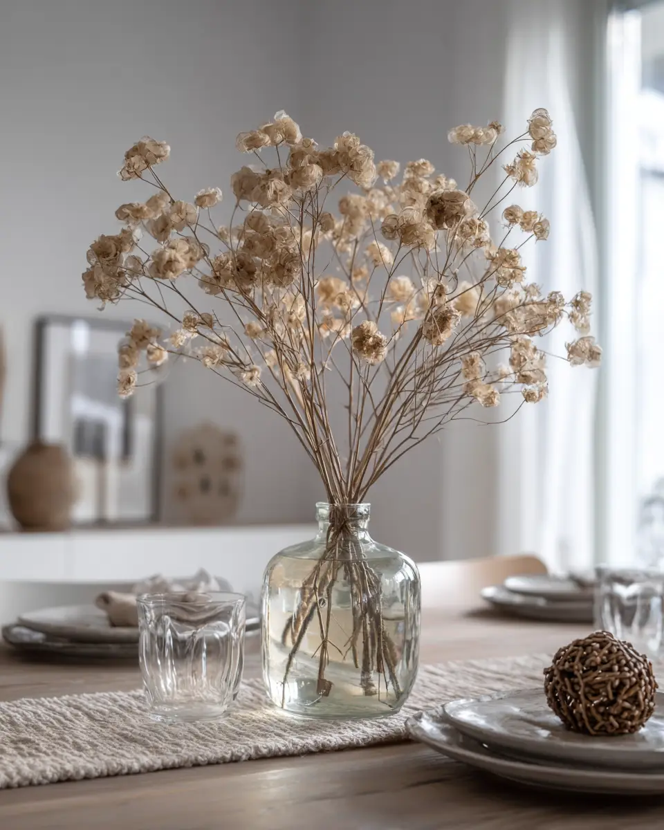 Earthy Scandinavian Dining Room Decor Ideas