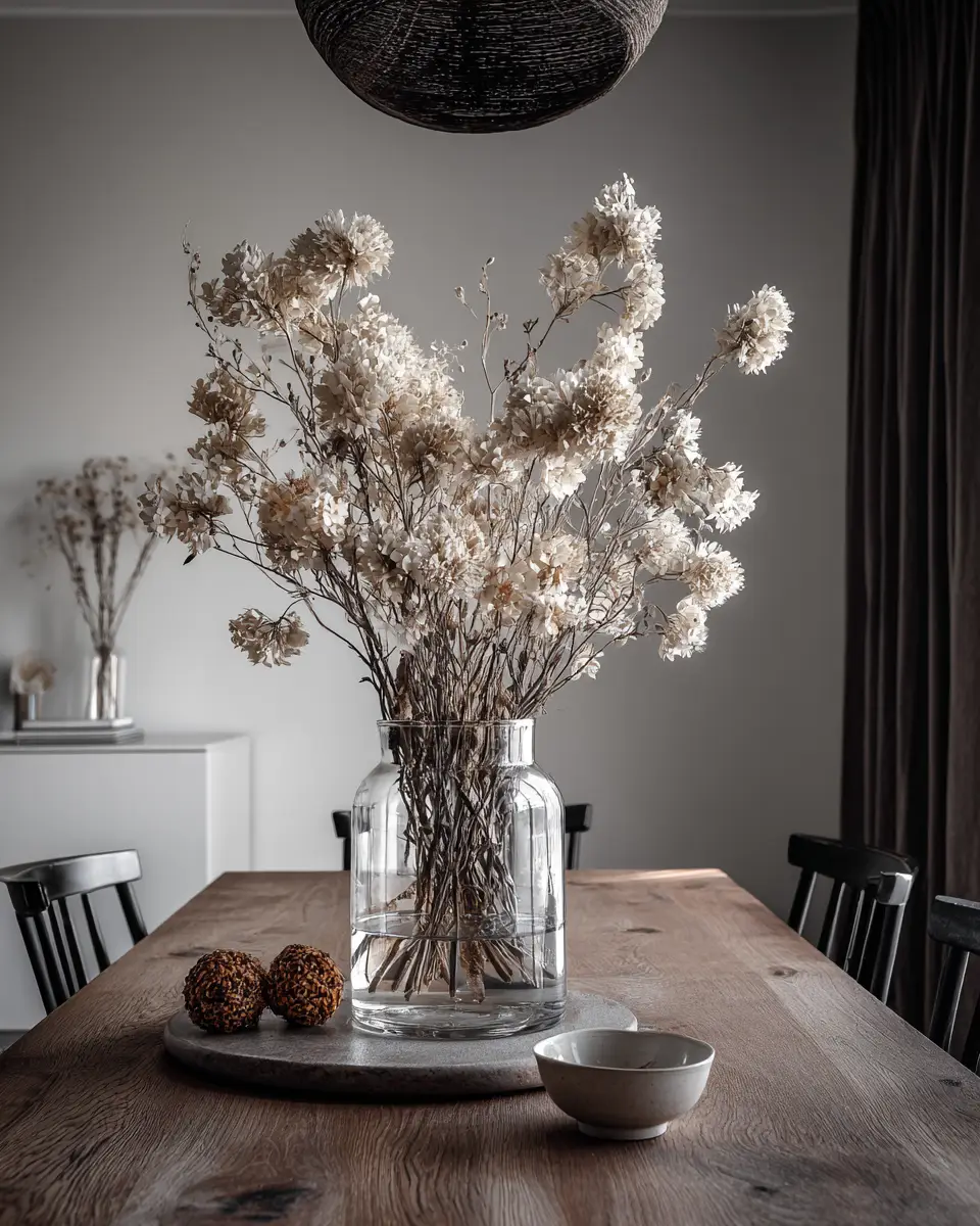 Earthy Scandinavian Dining Room Decor Ideas