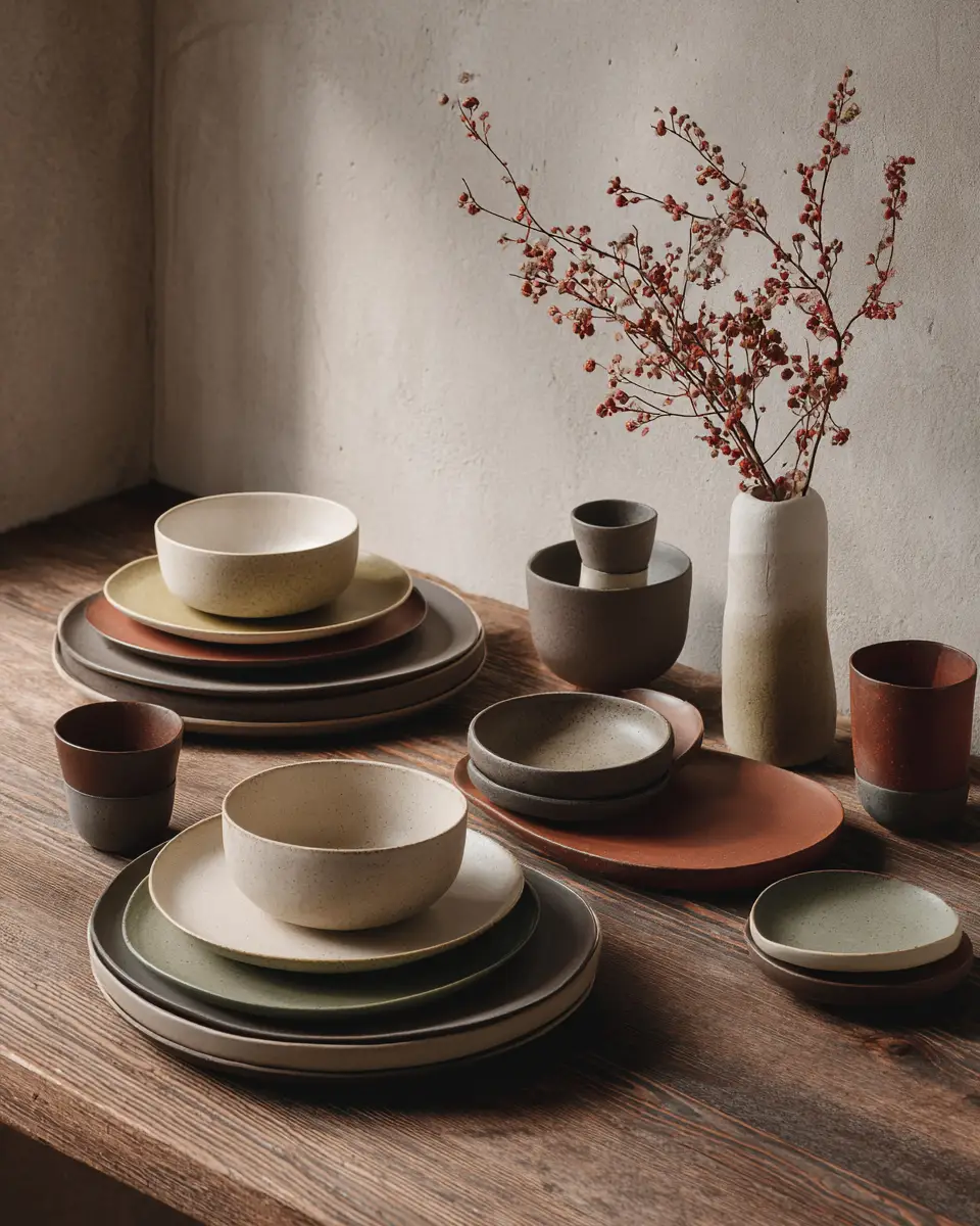 Earthy Scandinavian Dining Room Decor Ideas