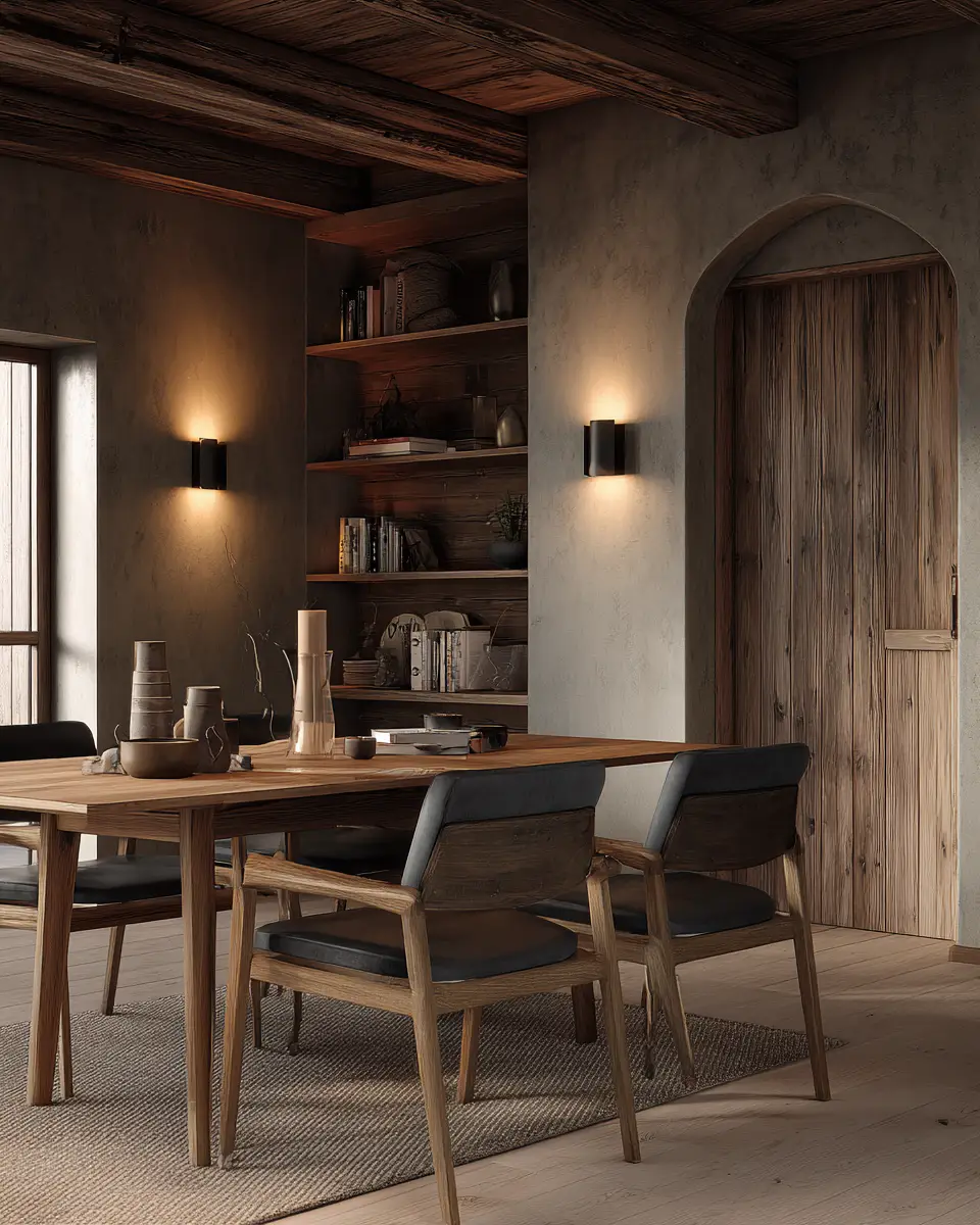 Earthy Scandinavian Dining Room Decor Ideas