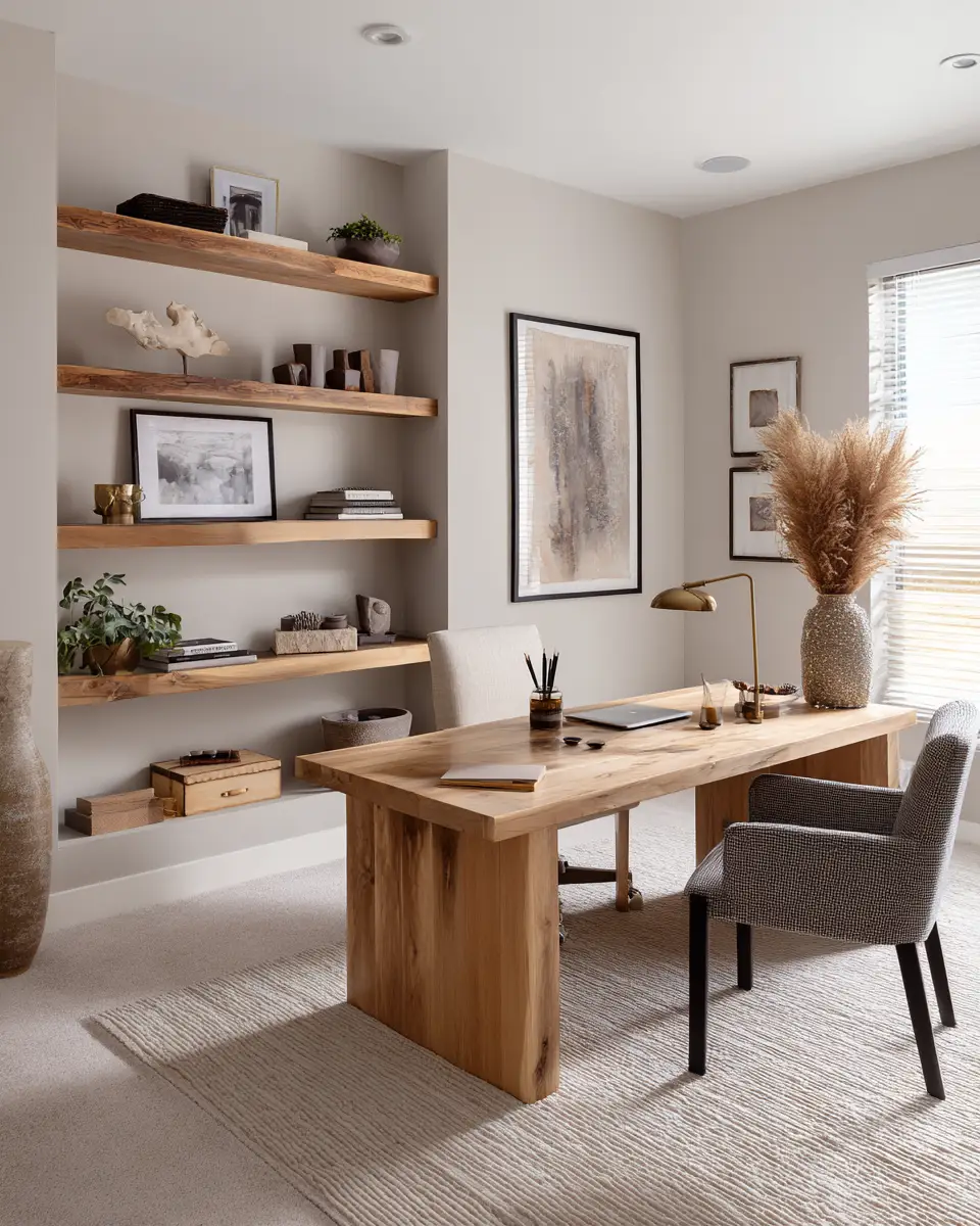 Earthy Southwestern Home Office Decor Ideas