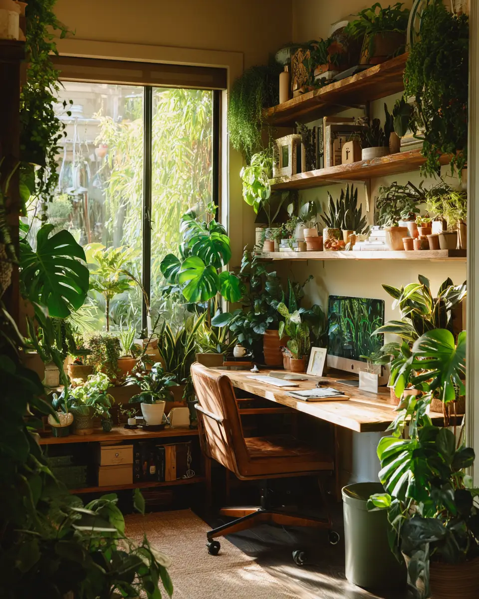 Earthy Southwestern Home Office Decor Ideas