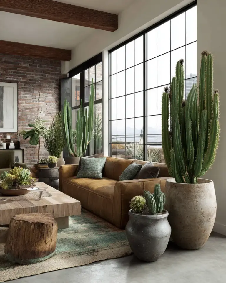 Earthy Southwestern Living Room Decor Ideas - Featured
