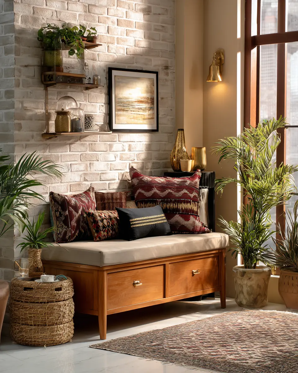 Earthy Southwestern Living Room Decor Ideas