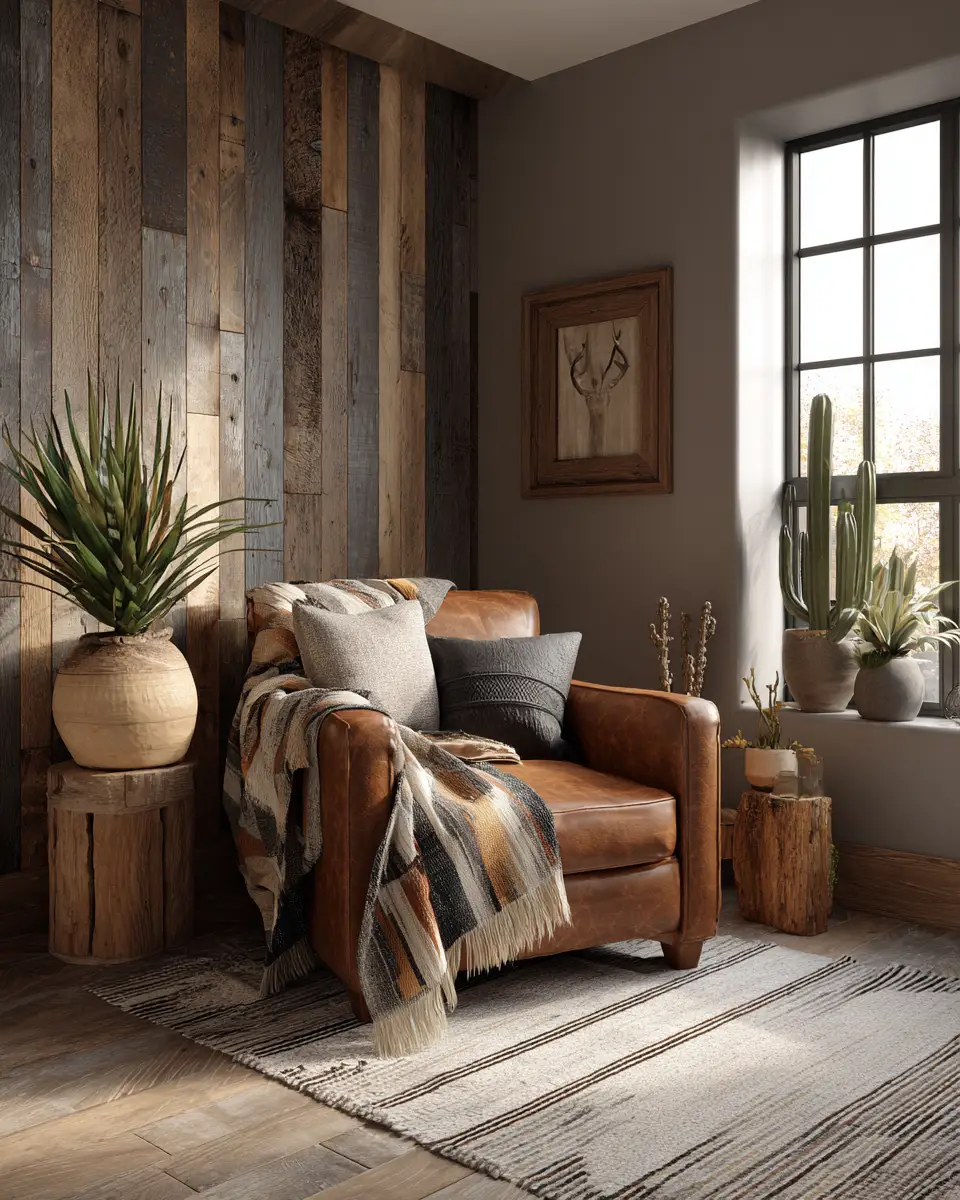 Earthy Southwestern Living Room Decor Ideas