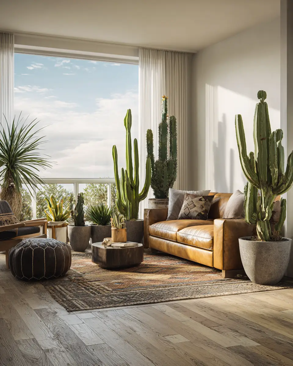 Earthy Southwestern Living Room Decor Ideas