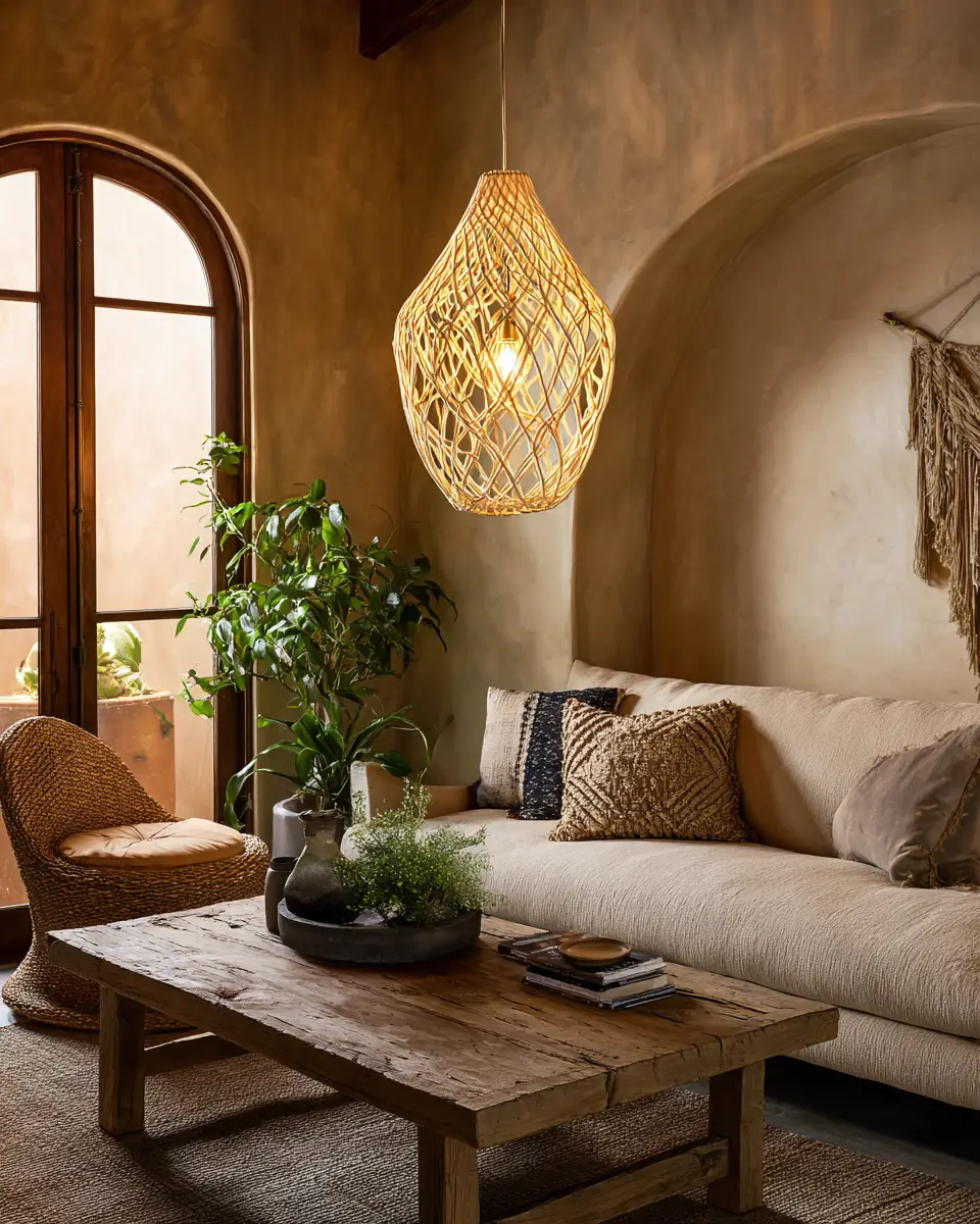 Earthy Southwestern Living Room Decor Ideas